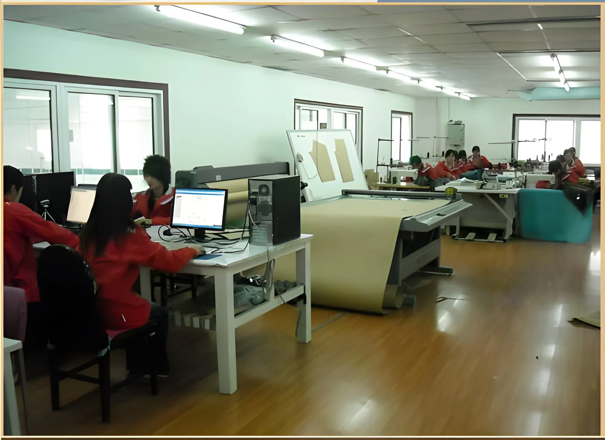 CAD and sample room